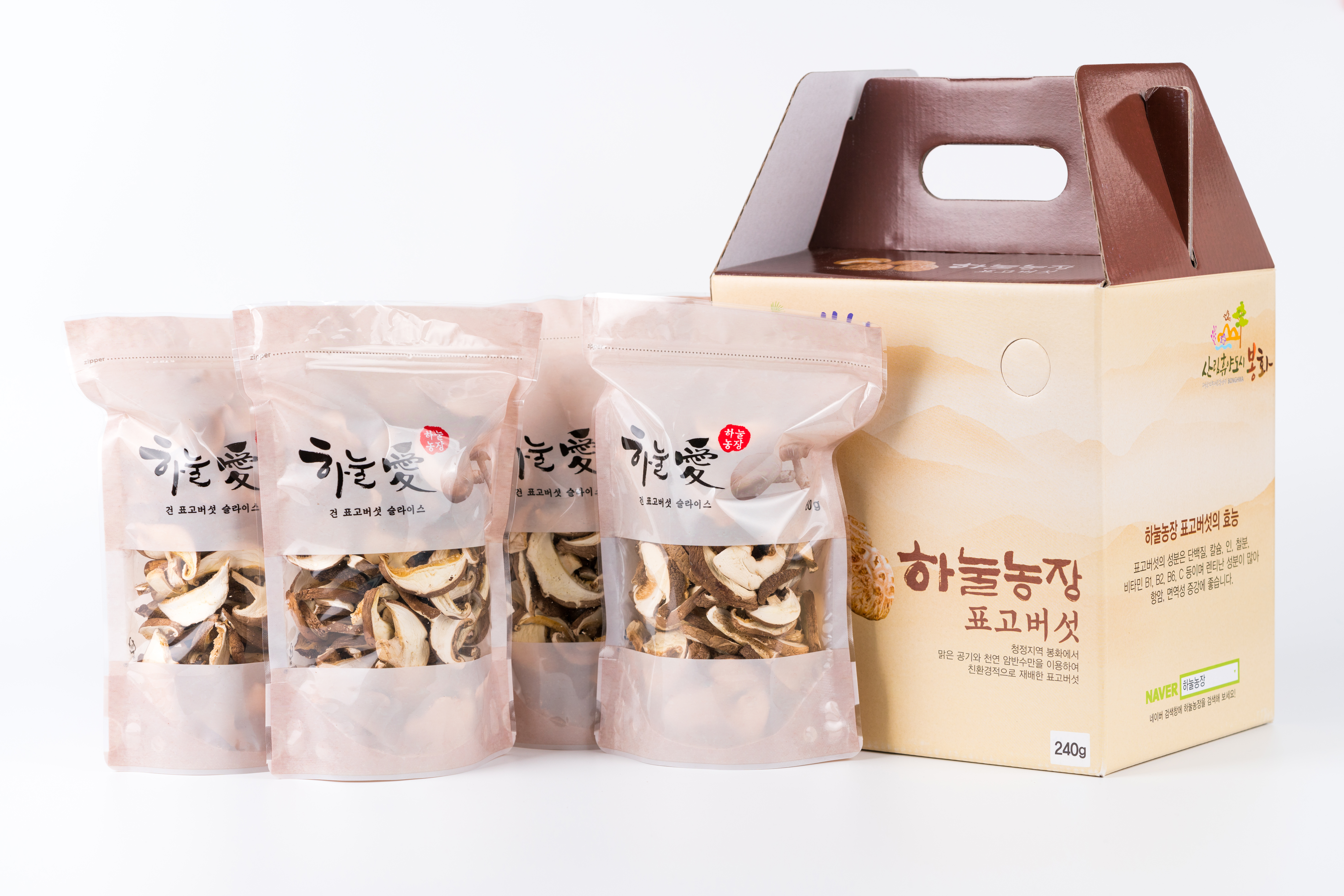 하눌愛 건표고버섯 슬라이스(60g*4)
