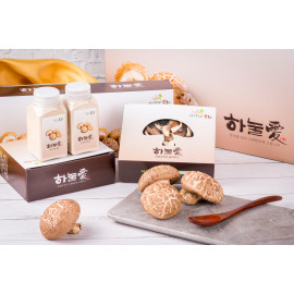 하눌愛 표고버섯 선물세트(슬라이스 240g, 가루100g)
